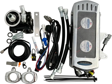 ULTRACOOL Indian Oil Cooler Side Mount Naked