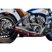 SAWICKI Indian Scout Full Length Cannon Brushed Ss