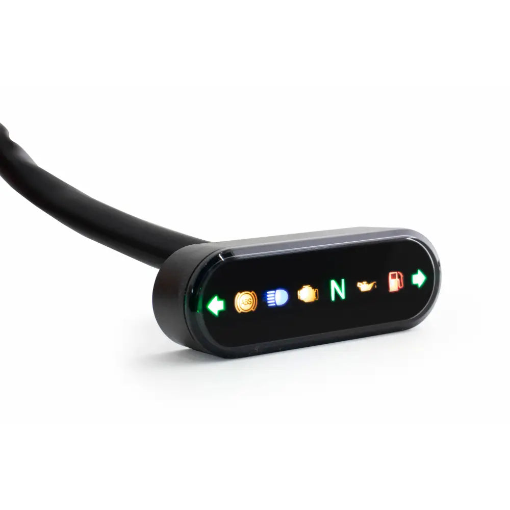 Indicator Light Display Meter Black