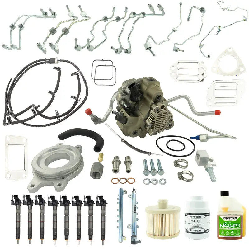 Industrial Injection 11-16 Duramax 6.6L LML Bosch Disaster Kit w/Emissions Intact Conversion Kit - 4G6106
