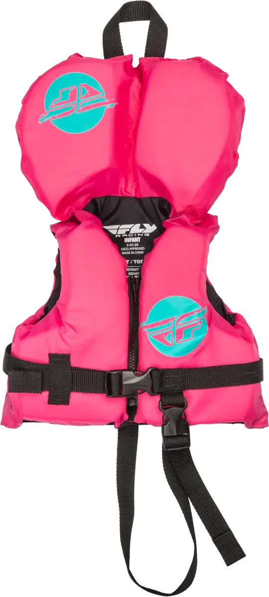 Infant Flotation Vest Neon Pink/Teal - RV and Auto Parts