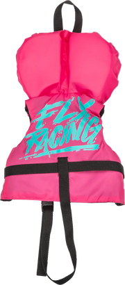 FLY RACING Infant Flotation Vest Neon Pink/Teal for Powersports