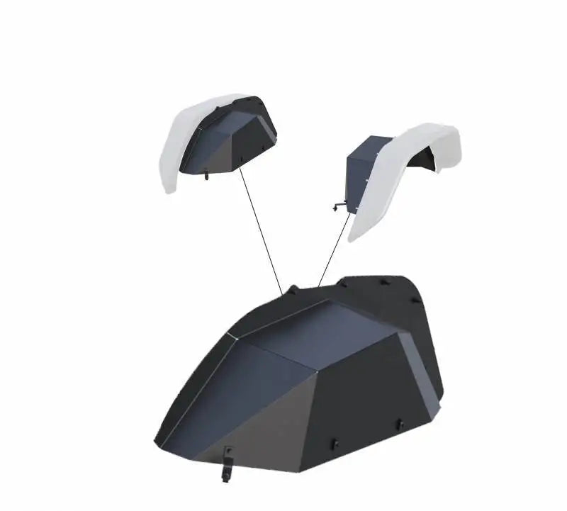 INFG20 Black Horse Rear Inner Fender Flares