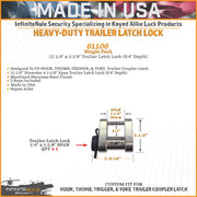 Infiniterule 61106-S Trailer Hitch Lock