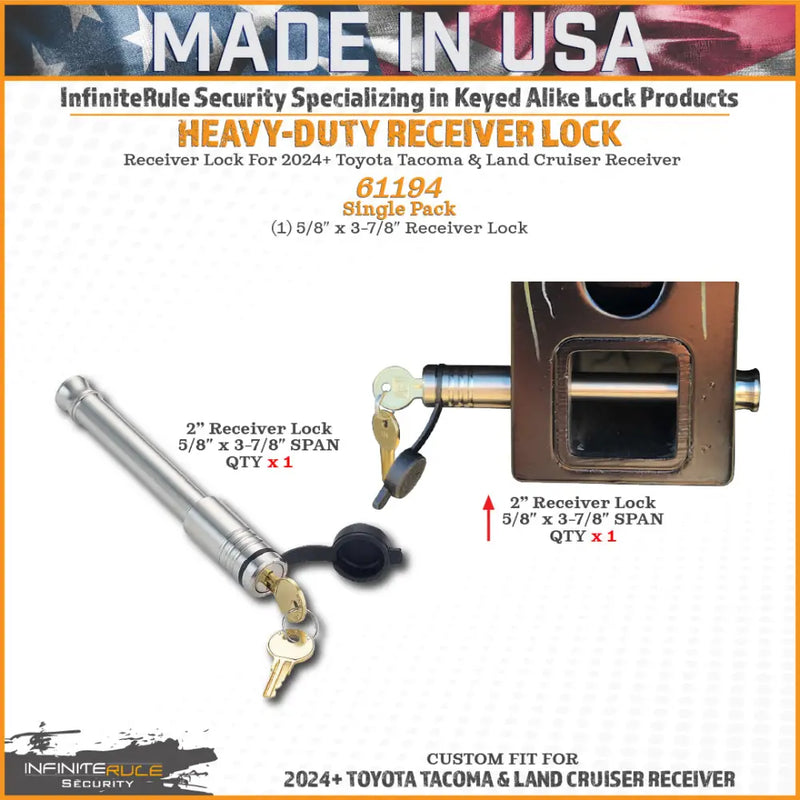 Infiniterule 61194-S Trailer Hitch Pin