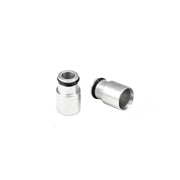 Injector Dynamics Injector Dynamics +12mm Clear Anodize Bottom Adapter 14mm Lower O-Ring