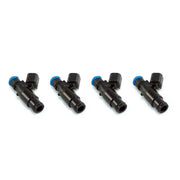 Injector Dynamics Injector Dynamics 1340cc Injectors - 48mm Length - 14mm Black Bottom - 14mm Lower O-Ring (Set of 4)
