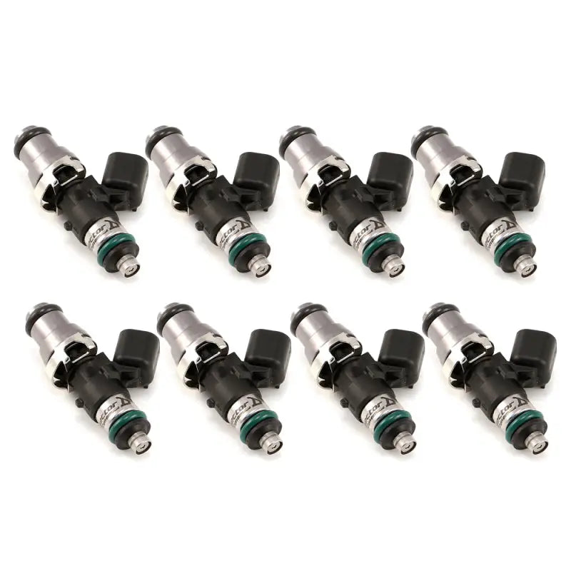 Injector Dynamics 1340cc Injectors - 48mm Length - 14mm Grey Top - Lower O-Ring (Set of 8) - Truck & Automotive