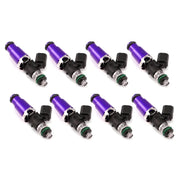 Injector Dynamics 1340cc Injectors - 60mm Length - 14mm Purple Top - Lower O-Ring (Set of 8) - Truck & Automotive