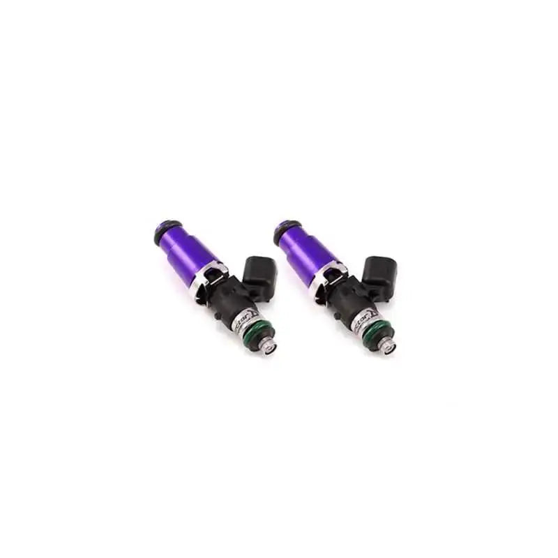 Injector Dynamics Injector Dynamics ID1050X Injectors - 60mm Length - 14mm Purple Top - 14mm Lower O-Ring (Set of 2)