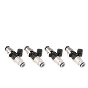 Injector Dynamics Injector Dynamics ID1300X Injectors- 14mm Top Adapter (Grey) - 14mm (Silver) Lower O-Ring - Set Of 4