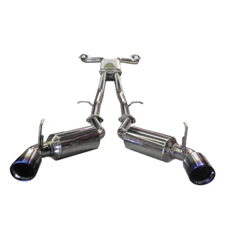 Injen 03-08 350Z Dual 60mm SS Cat-Back Exhaust w/ Built In Resonated X-Pipe - Truck & Automotive