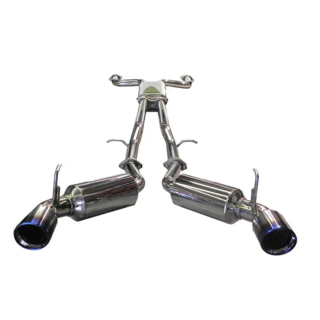 Injen 03-08 350Z Dual 60mm SS Cat-Back Exhaust w/ Built In Resonated X-Pipe - Truck & Automotive