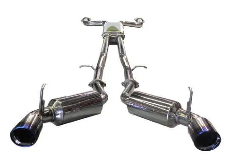 Injen 03-08 350Z Dual 60mm SS Cat-Back Exhaust w/ Built In Resonated X-Pipe - Truck & Automotive