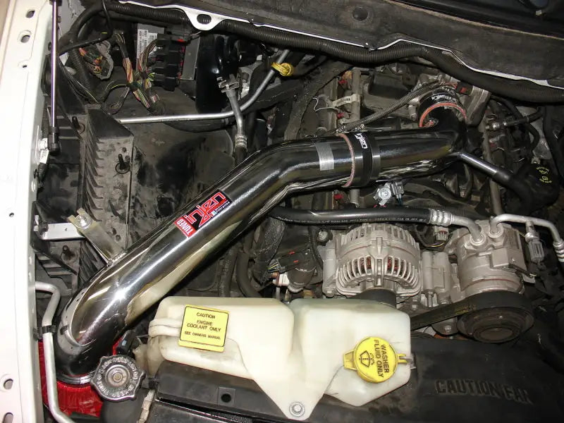Injen 03-08 Dodge Ram 5.7L V8 Hemil Polished Power-Flow Air Intake System - Truck & Automotive