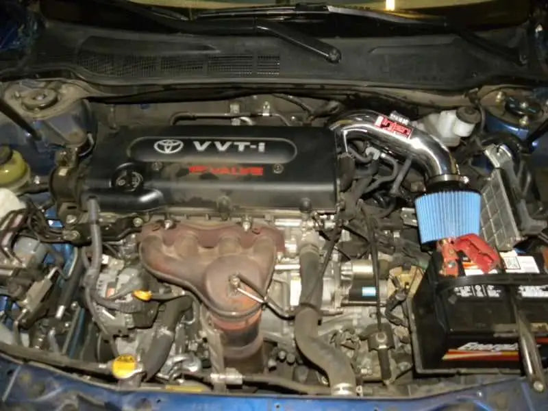 Injen 07-09 Toyota Camry 2.4L 4Cyl Black Tuned Air Intake w/ Air Fusion/Air Horns/Web Nano Filter 