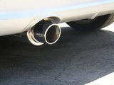 Car exhaust pipe from Injen Scion TC 60mm axle-back exhaust with rolled lip