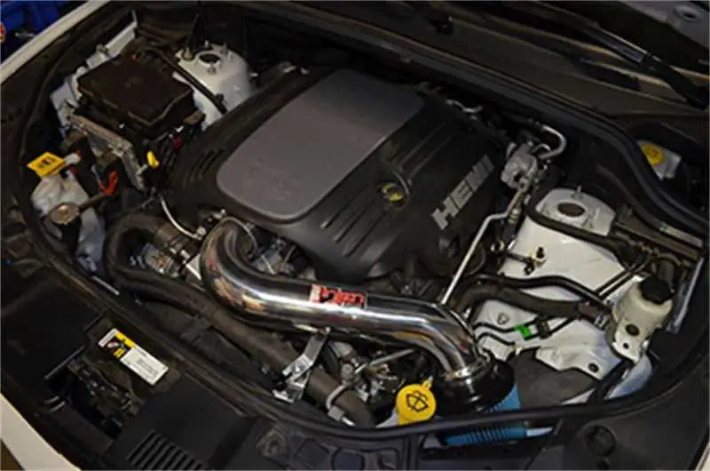 Injen 11-17 Dodge Durango R/T 5.7L V8 Wrinkle Black Power-Flow Air Intake System 