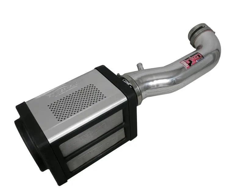 Silver and black short ram intake system for Jeep Wrangler JK 3.6L V6