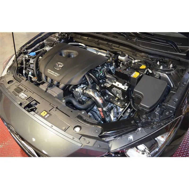 Injen SP6065BLK Injen 13-18 Mazda 3 2.0L 4Cyl AT Black Cold Air Intake with MR Tech and Air Fusion