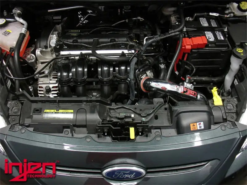Injen 14-19 Ford Fiesta 1.6L (T) 4Cyl Polished Cold Air Intake w/MR Tech - Truck & Automotive