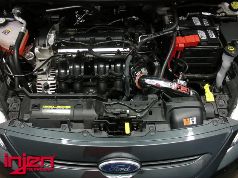 Injen 14-19 Ford Fiesta 1.6L (T) 4Cyl Polished Cold Air Intake w/MR Tech - Truck & Automotive