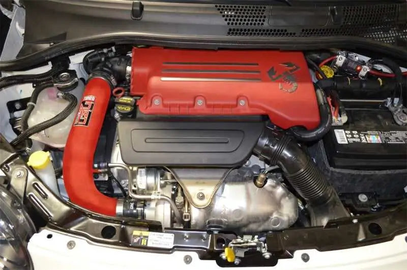 Injen 15-19 Fiat Abarth 1.4L Turbo 4Cyl Wrinkle Red Short Ram Intake w/MR Tech 
