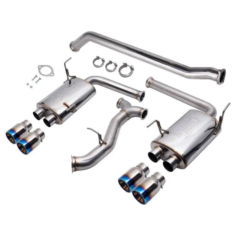Injen 15-20 Subaru STI Cat Back Exhaust w/ Quad Titanium Tips - Truck & Automotive