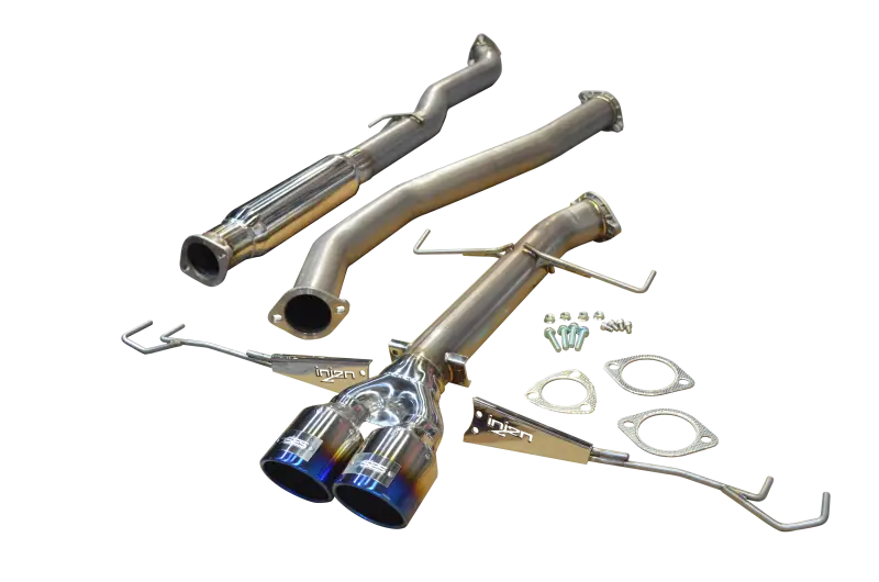 Car exhaust system for Honda Civic Hatchback with titanium tips, boost your civic hatchback’s look