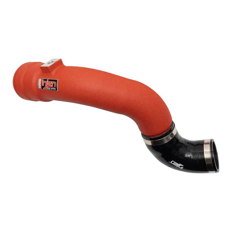 Orange and black intake pipe for turbo diesel wrnkl in Ford F250 F350 F-450 F-550