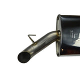 Shiny metal exhaust pipe for Jeep Wrangler with high tuck axle in Injen exhaust system