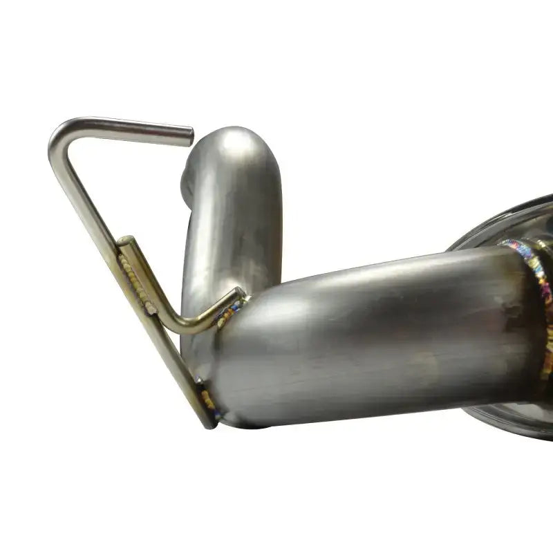 Metal exhaust pipe with mounting hook for Jeep Wrangler high tuck axle back exhaust