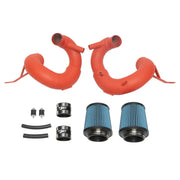 Injen 19-21 Genesis G70 V6-3.3L Twin Turbo SP Short Ram Air Intake System - Wrinkle Red - Truck & Automotive