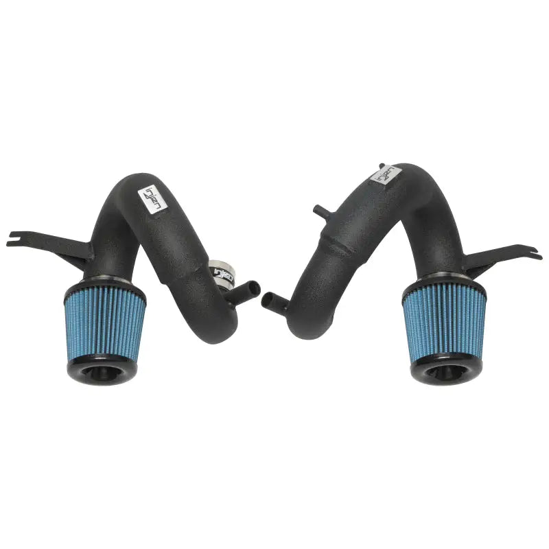Injen 19-21 Genesis G70 V6-3.3L Twin Turbo SP Short Ram Air Intake System - Wrinkle Black - Truck & Automotive