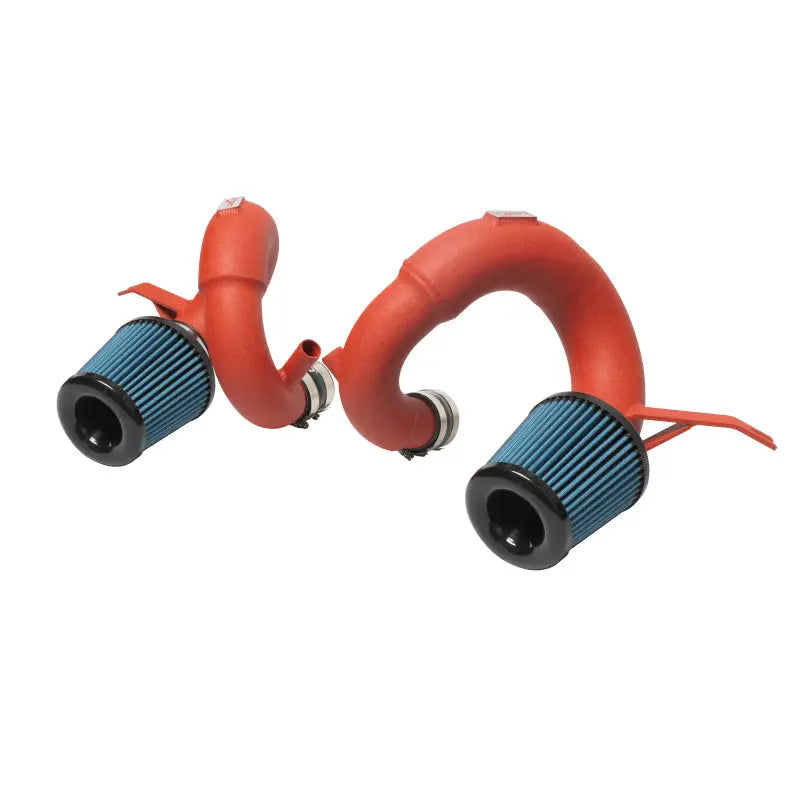 Injen 19-21 Genesis G70 V6-3.3L Twin Turbo SP Short Ram Air Intake System - Wrinkle Red - Truck & Automotive