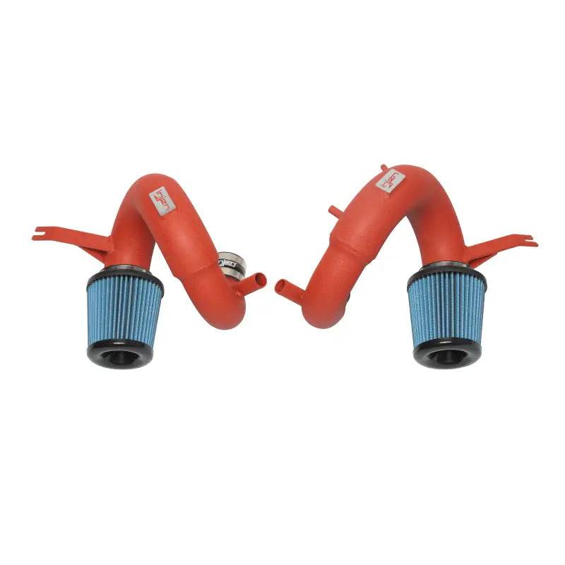 Injen 19-21 Genesis G70 V6-3.3L Twin Turbo SP Short Ram Air Intake System - Wrinkle Red - Truck & Automotive