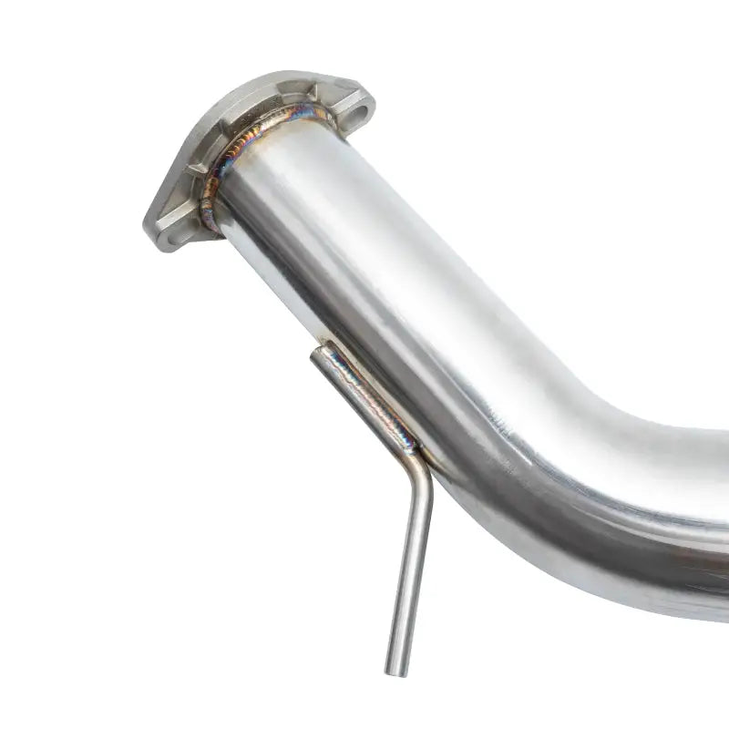 Shiny stainless steel exhaust pipe for Hyundai Veloster performance upgrade