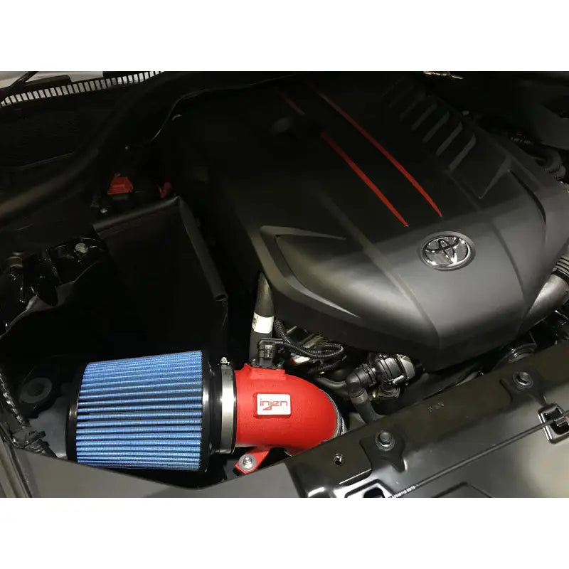Injen SP2300WR Injen 2020 Toyota Supra L6-3.0L Turbo (A90) SP Cold Air Intake System - Wrinkle Red