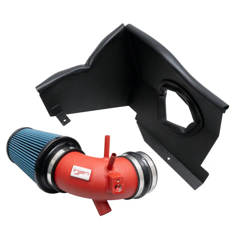 Injen 22-23 Kia Stinger 2.5L Turbo L4 Wrinkle Red Short Ram Tuned Intake System - Air Systems
