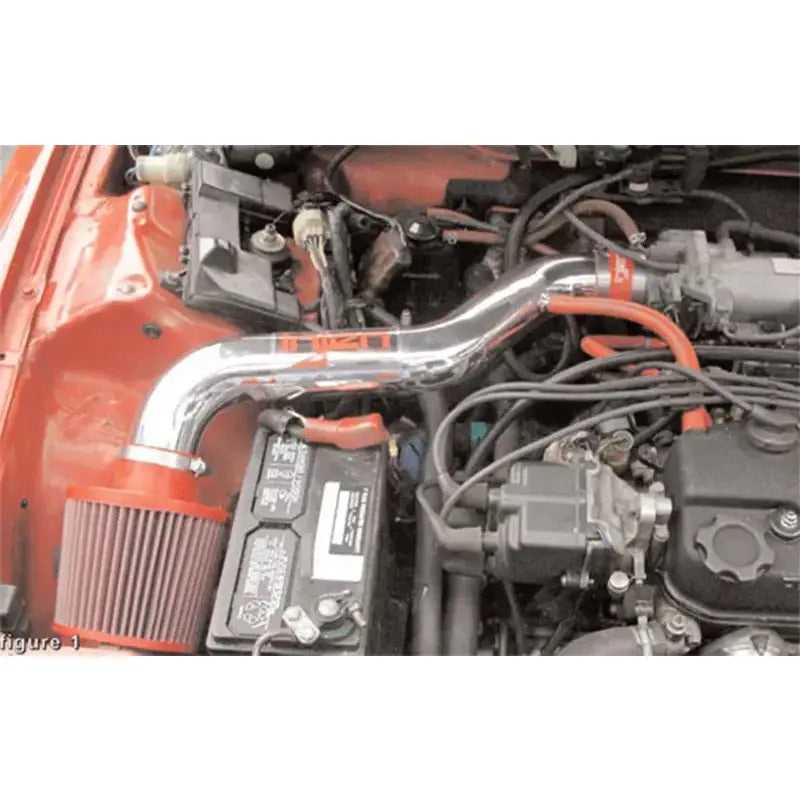 Injen 88-91 Civic Ex Si CRX Black Short Ram Intake *Special Order* - Truck & Automotive