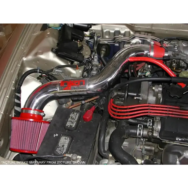 Injen 90-93 Acura Integra L4 1.8L Black IS Short Ram Cold Air Intake - Truck & Automotive