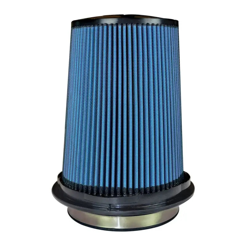 Injen SuperNano Web Dry Air Filter - 5in Flange ID / 7in Base / 7.9in Media Height / Top - Truck & Automotive