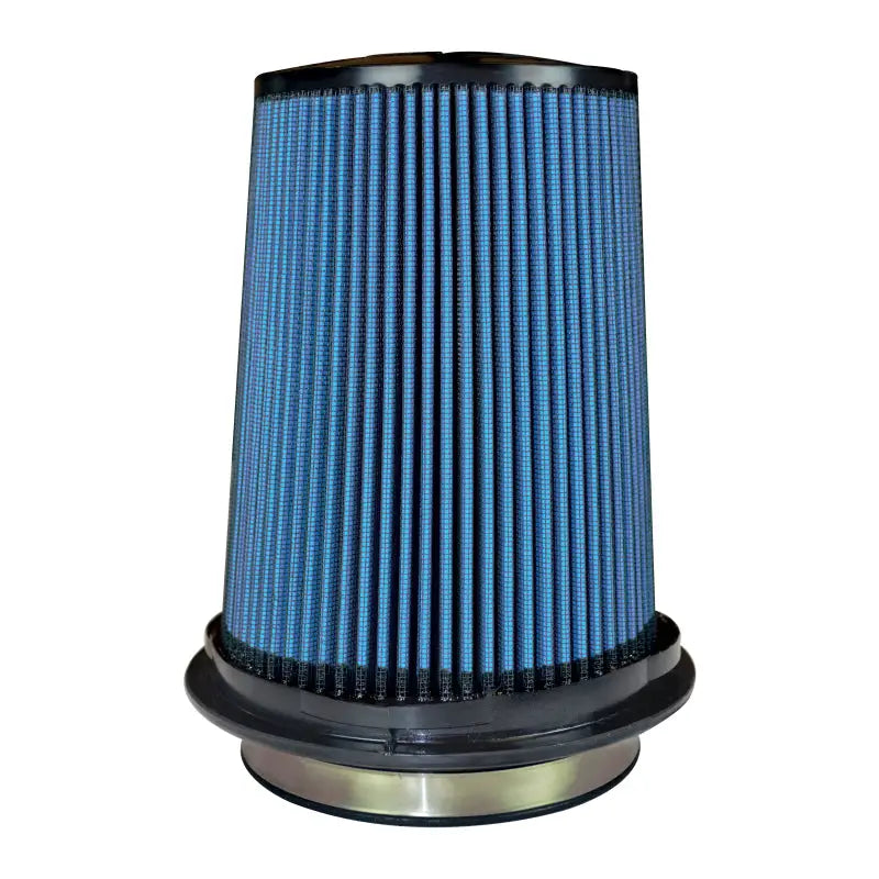 Injen SuperNano Web Dry Air Filter - 5in Flange ID / 7in Base / 7.9in Media Height / Top - Truck & Automotive
