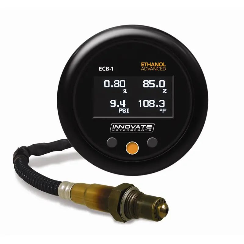 Innovate Motorsports 3906 Innovate ECB-1 (Boost) Ethanol Advanced Complete Gauge Kit