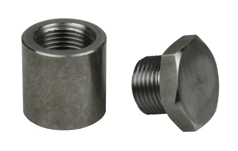 Metal threaded pipe fittings for Innovate Extended Bung and Bung Plug Kit setup