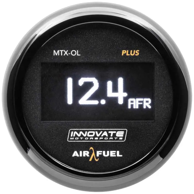 Innovate MTX-OL PLUS Wideband Digital Air/Fuel Ratio OLED Gauge Kit 8ft w/O2 Sensor 