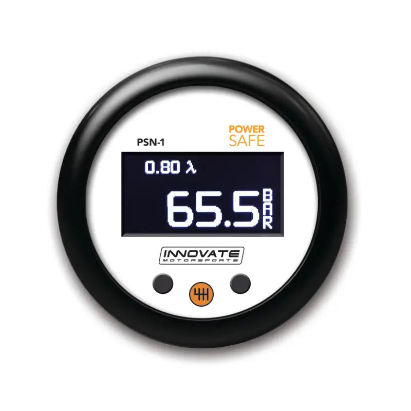 Innovate Motorsports 3893 Innovate PSN-1 PowerSafe Nitrous Bottle Pressure / Wideband O2 Gauge Kit