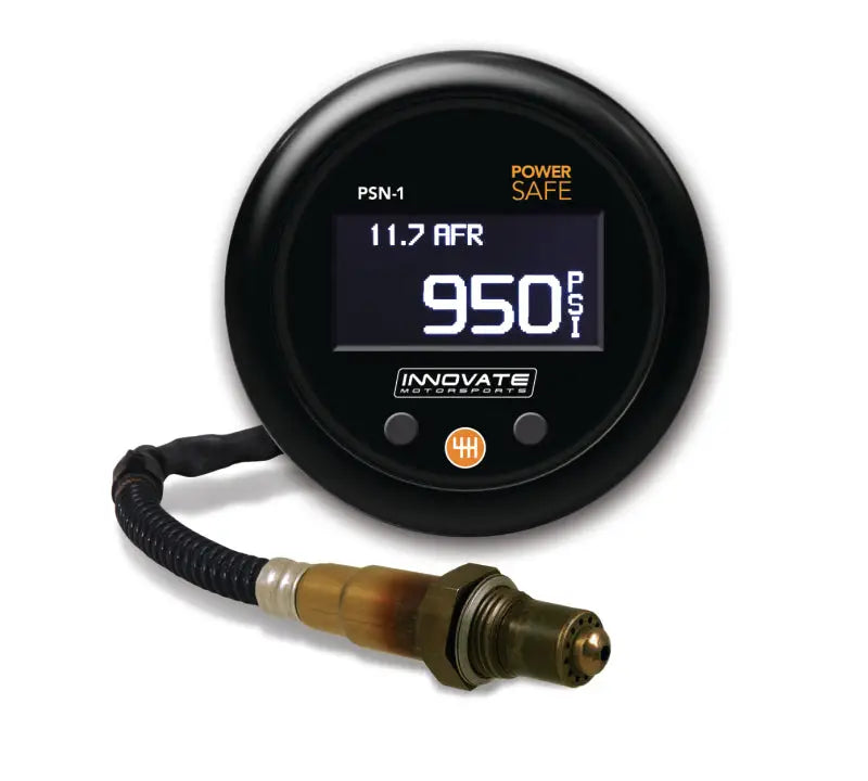 Innovate PSN-1 PowerSafe Nitrous Bottle Pressure / Wideband O2 Gauge Kit - Truck & Automotive