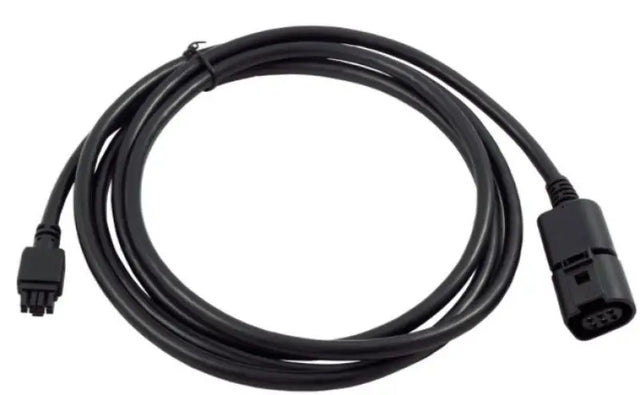 Black sensor cable with connectors for Innovate Replacement Ethanol Sensor upgrade