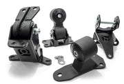 Innovative 12-15 Civic K-Series Black Steel Mounts 75A Bushings (K24Z7 and Manual Trans) - Truck & Automotive